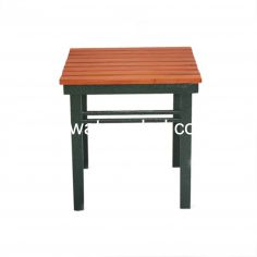 Food Court Table Size 50 - SIANTANO MT 001 / Antique Green, Cocoa Brown 